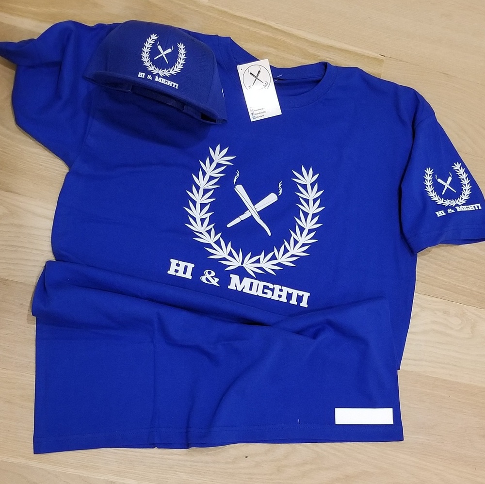 hi & mighti Snapback and Tee Combo